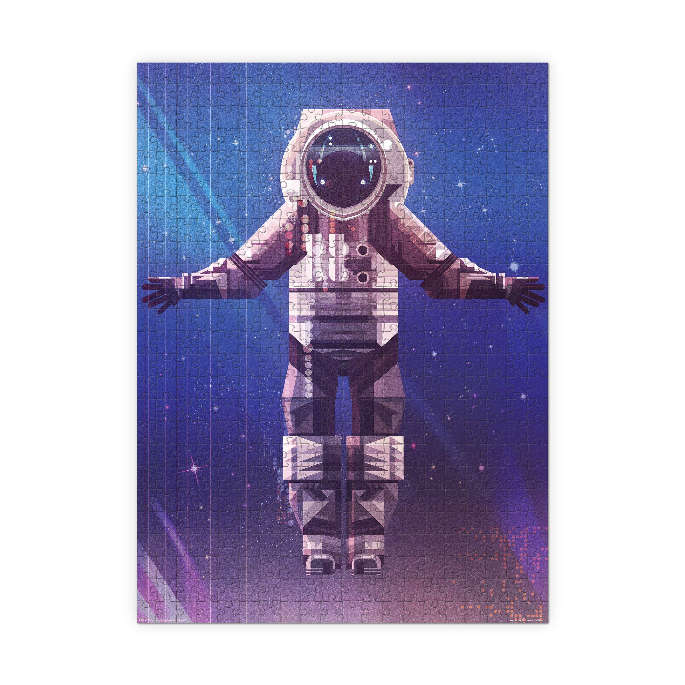 Foto 1 | Rompecabezas Genuine Fred Astronauta de James Gilleard 500 Piezas - Venta Internacional