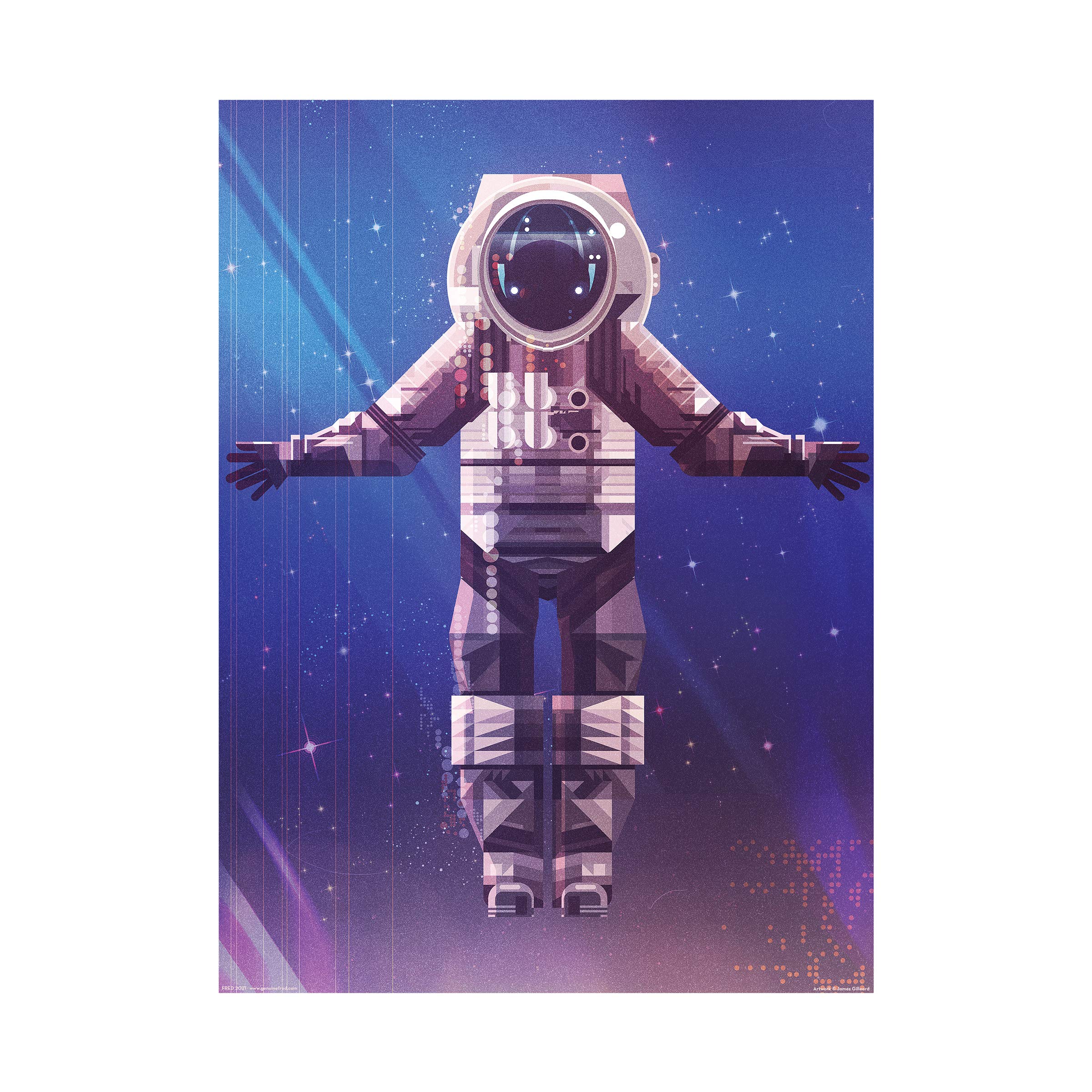 Foto 3 pulgar | Rompecabezas Genuine Fred Astronauta de James Gilleard 500 Piezas - Venta Internacional