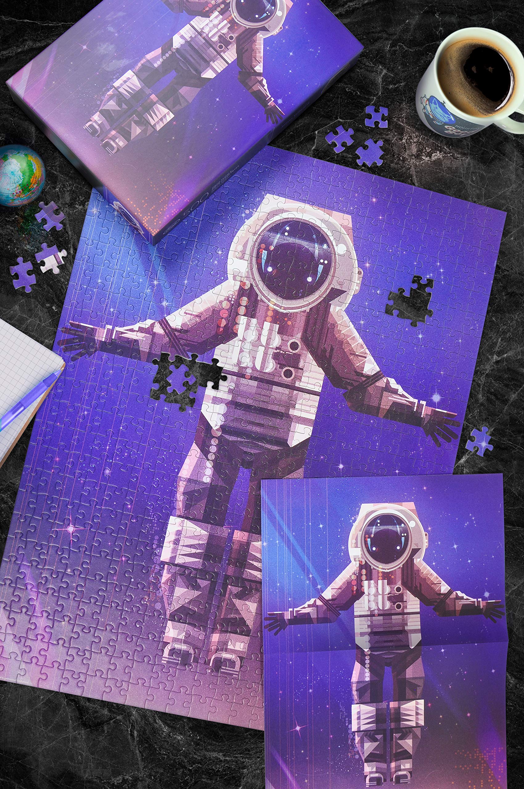 Foto 6 pulgar | Rompecabezas Genuine Fred Astronauta de James Gilleard 500 Piezas - Venta Internacional