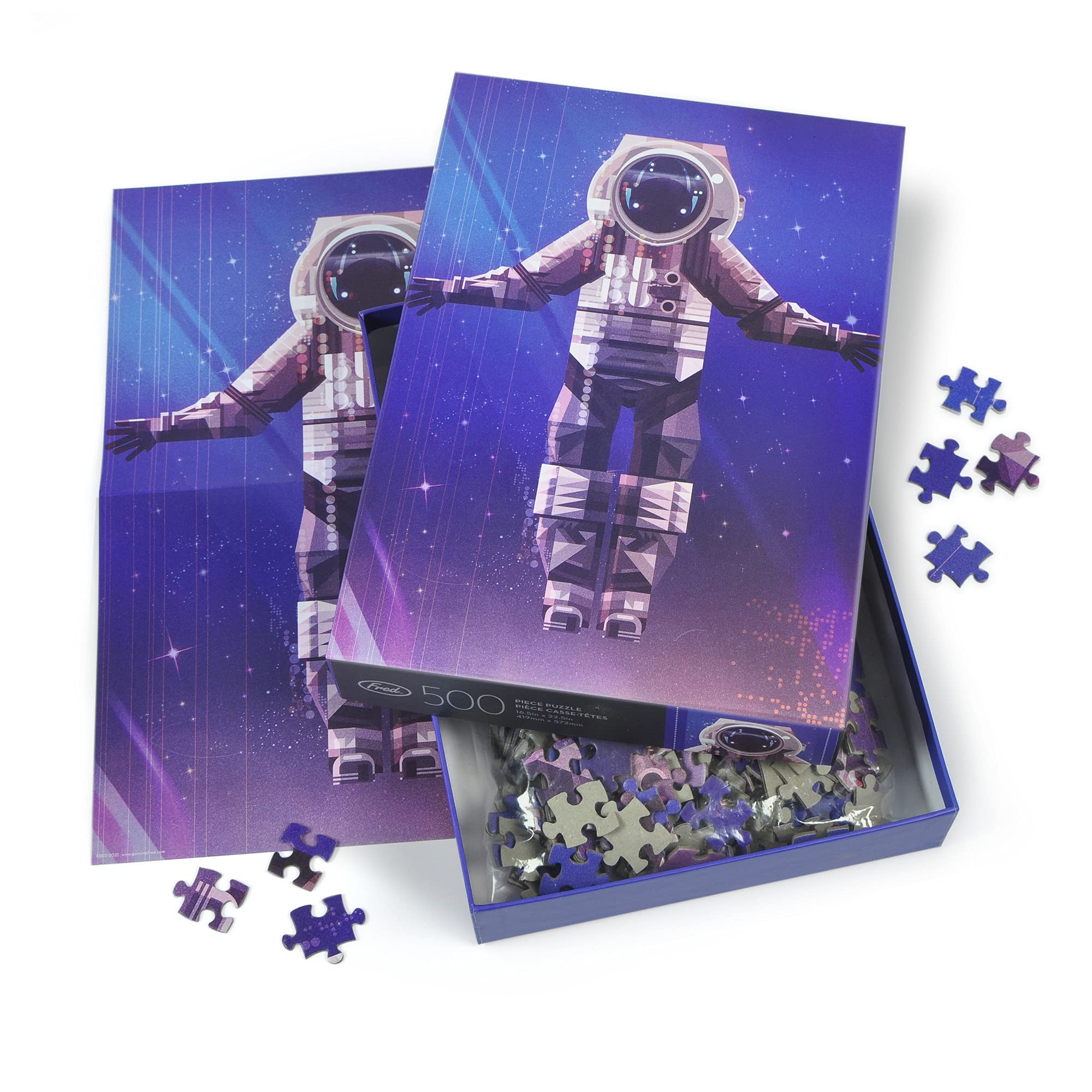 Foto 7 pulgar | Rompecabezas Genuine Fred Astronauta de James Gilleard 500 Piezas - Venta Internacional