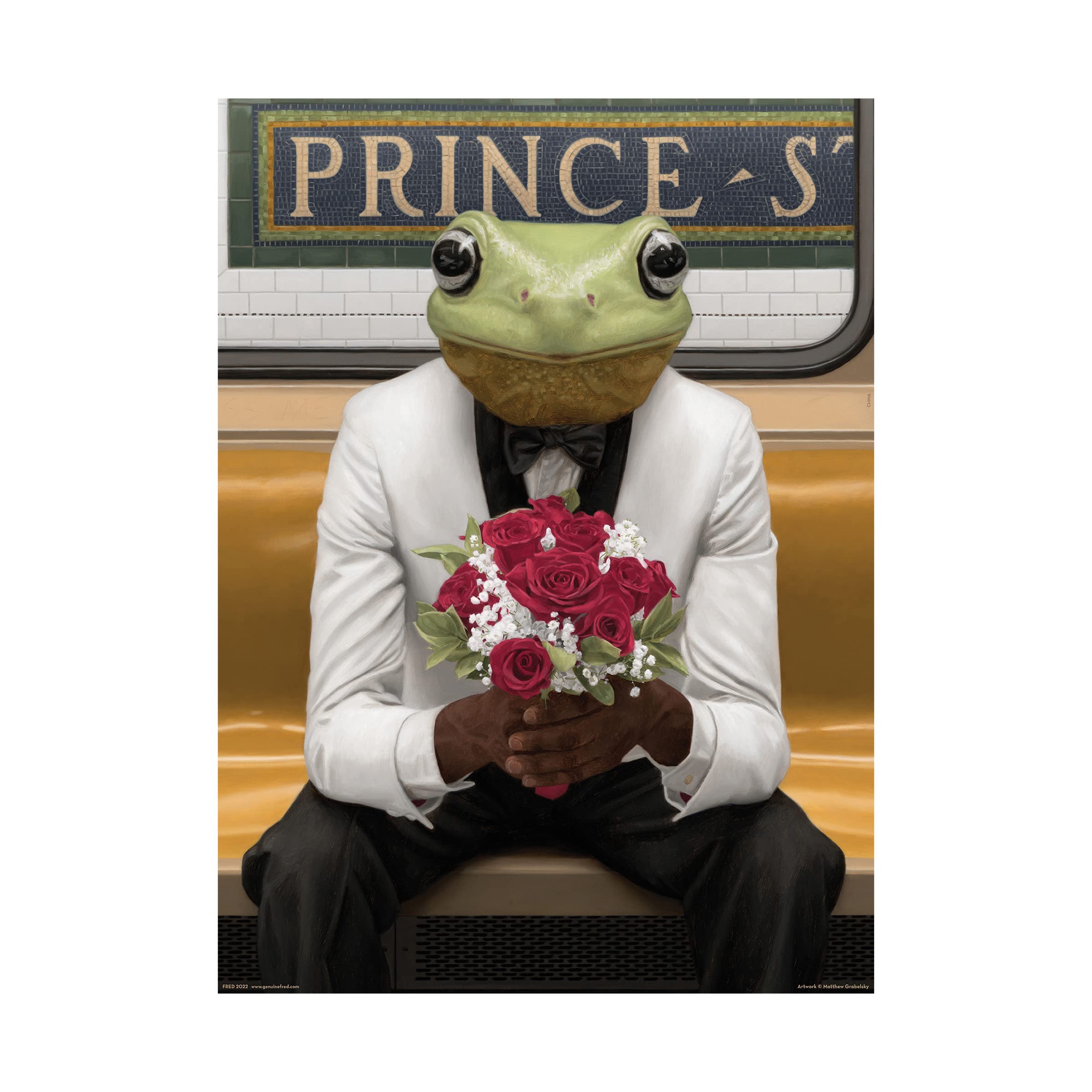 Foto 1 | Rompecabezas Fred Kiss Me de Matthew Grabelsky 500 Piezas - Venta Internacional