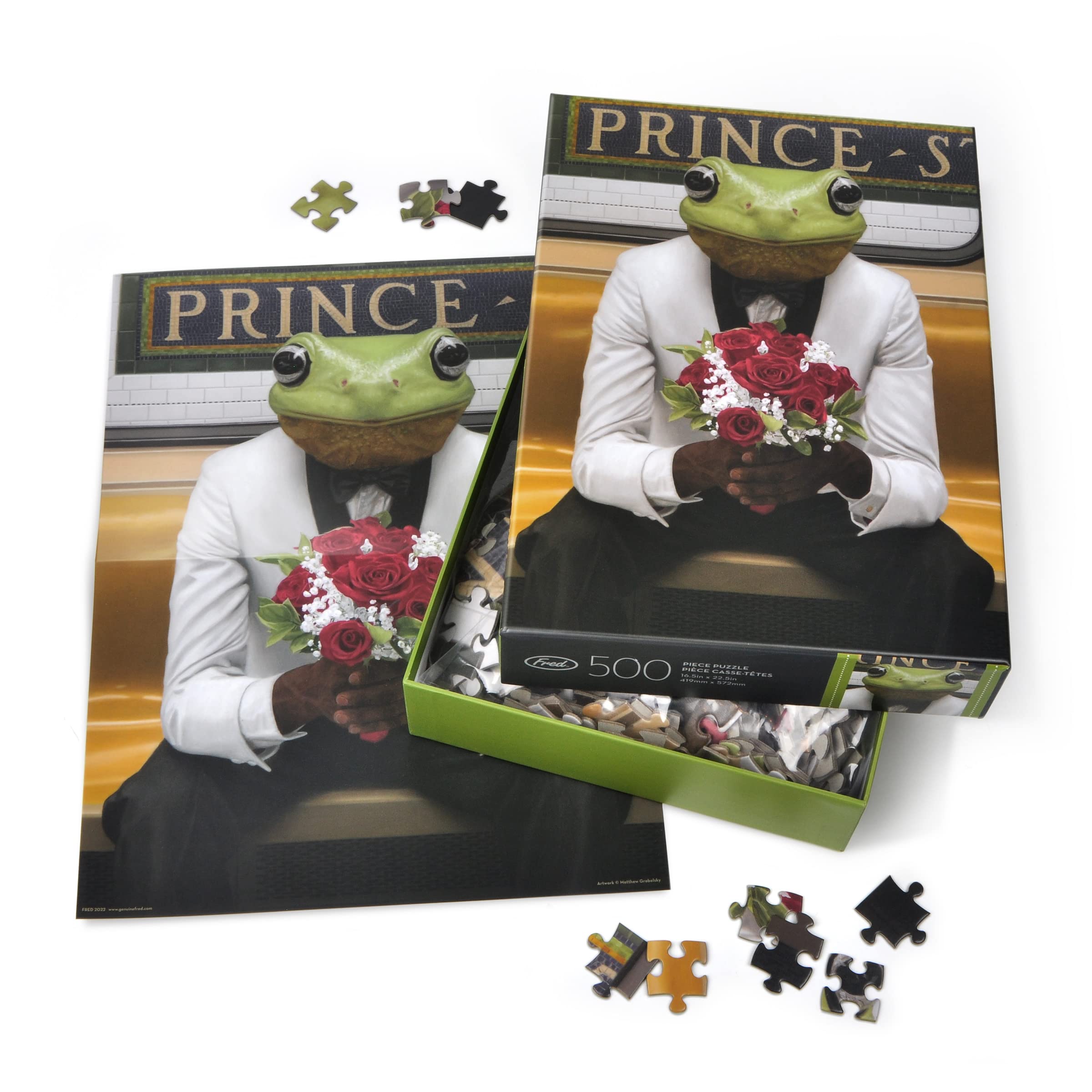 Foto 5 pulgar | Rompecabezas Fred Kiss Me de Matthew Grabelsky 500 Piezas - Venta Internacional