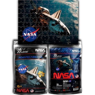 Foto 3 | Rompecabezas Kelvin Nasa de 100 Piezas