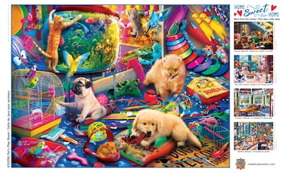 Foto 4 | Rompecabezas MasterPieces Pet's Playroom 550 Piezas - Venta Internacional