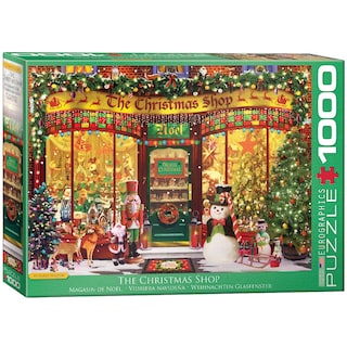 Foto 1 | Rompecabezas Eurographics The Christmas Shop 1000 Piezas - Venta Internacional