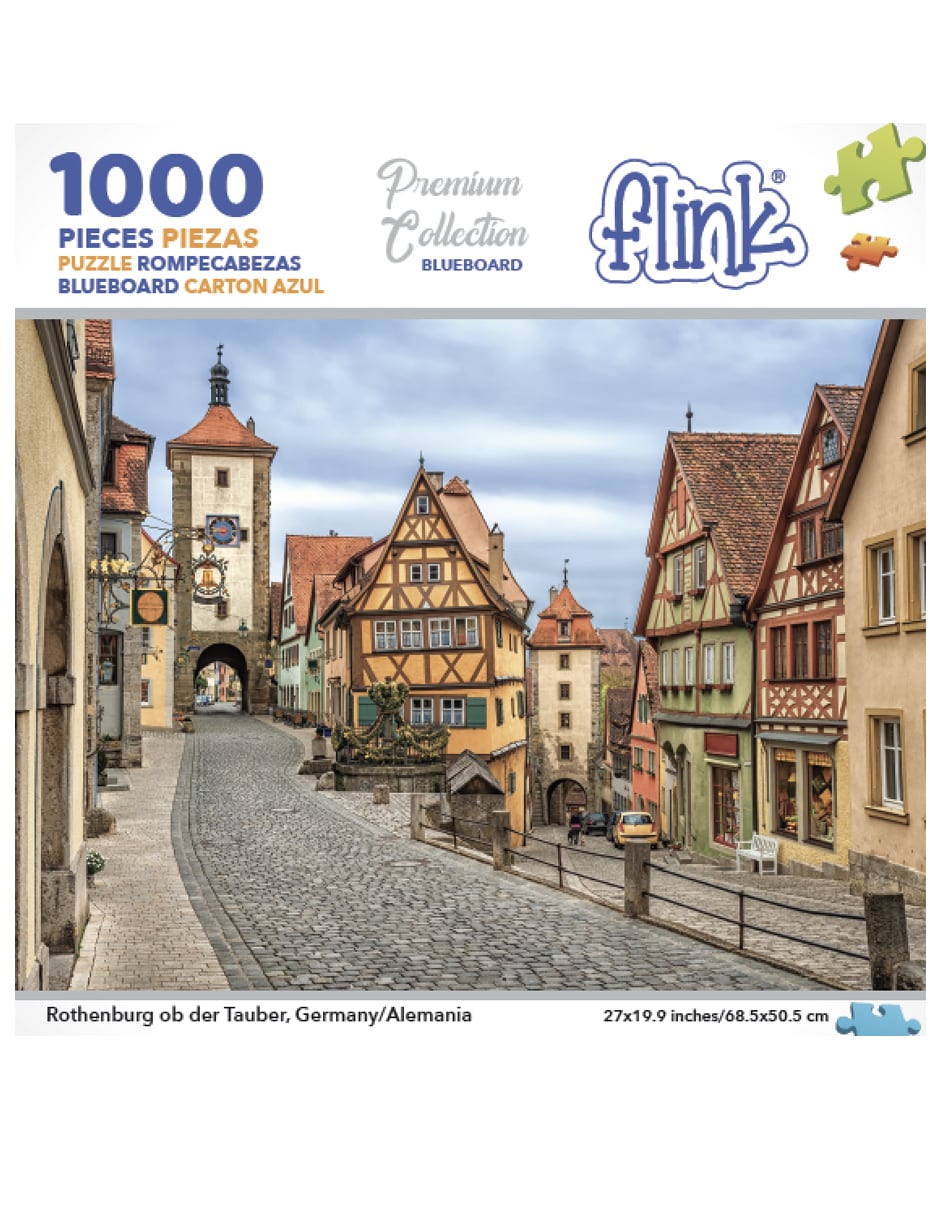 Rompecabezas Rothenburg, Alemania 1000 Piezas $320