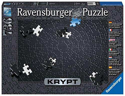 Foto 2 pulgar | Rompecabezas Ravensburger Krypt Black 736 Piezas - Venta Internacional