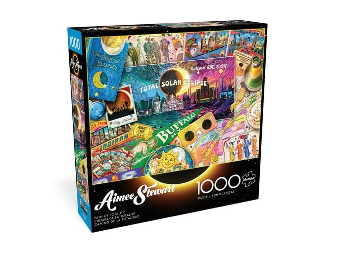 Foto 4 pulgar | Rompecabezas Buffalo Games Path Of Totality 1000 Piezas - Venta Internacional