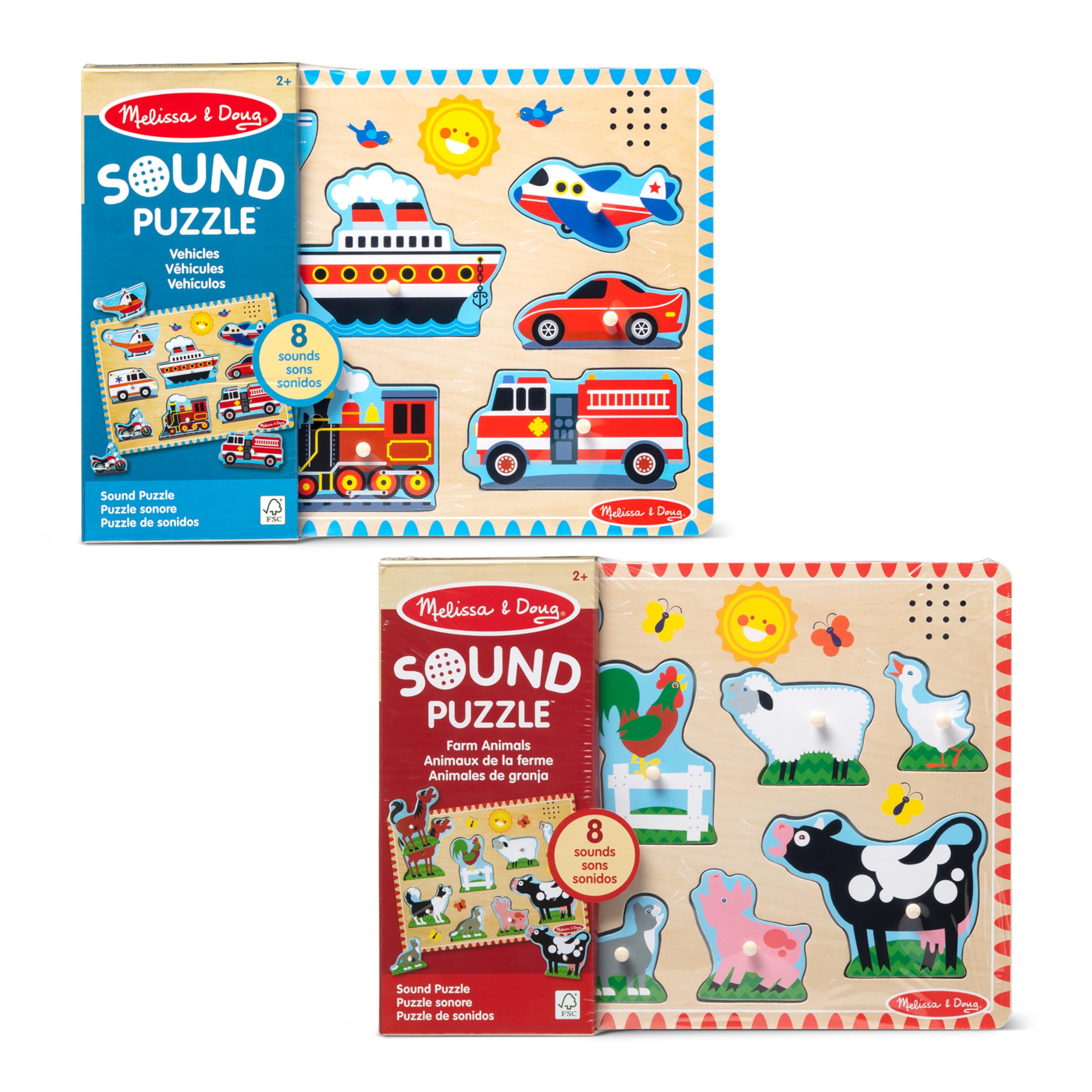 Foto 7 pulgar | Paquete de Rompecabezas de Sonido Melissa & Doug para Niños de 2 a 5 años