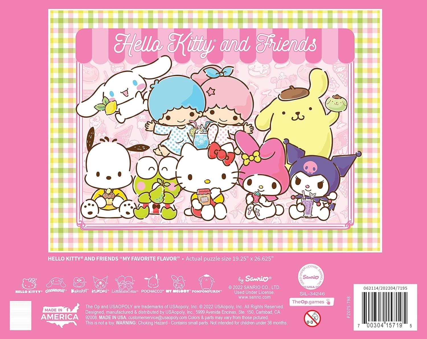 Foto 3 pulgar | Rompecabezas Hello Kitty and Friends 1000 Piezas - Venta Internacional