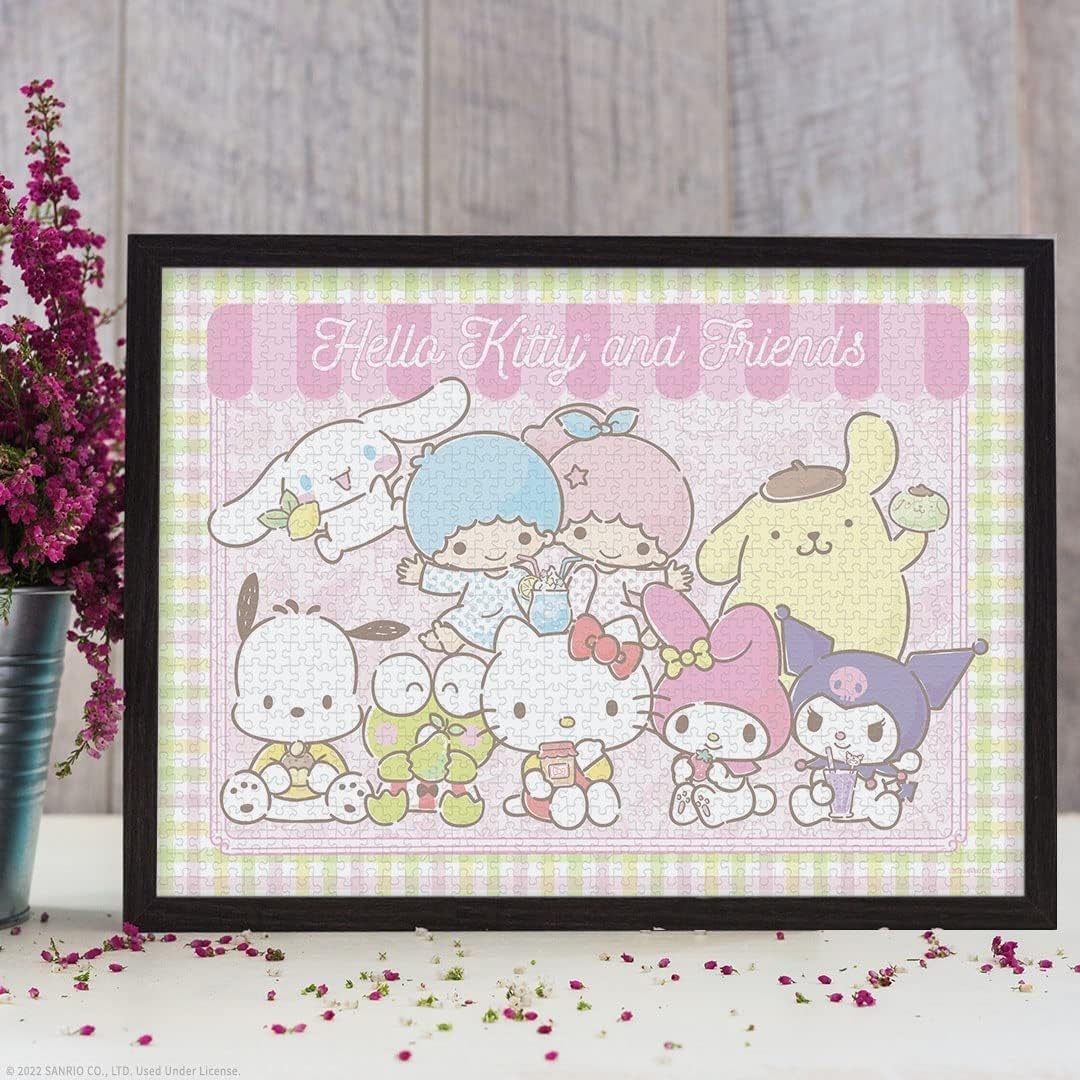 Foto 5 | Rompecabezas Hello Kitty and Friends 1000 Piezas - Venta Internacional