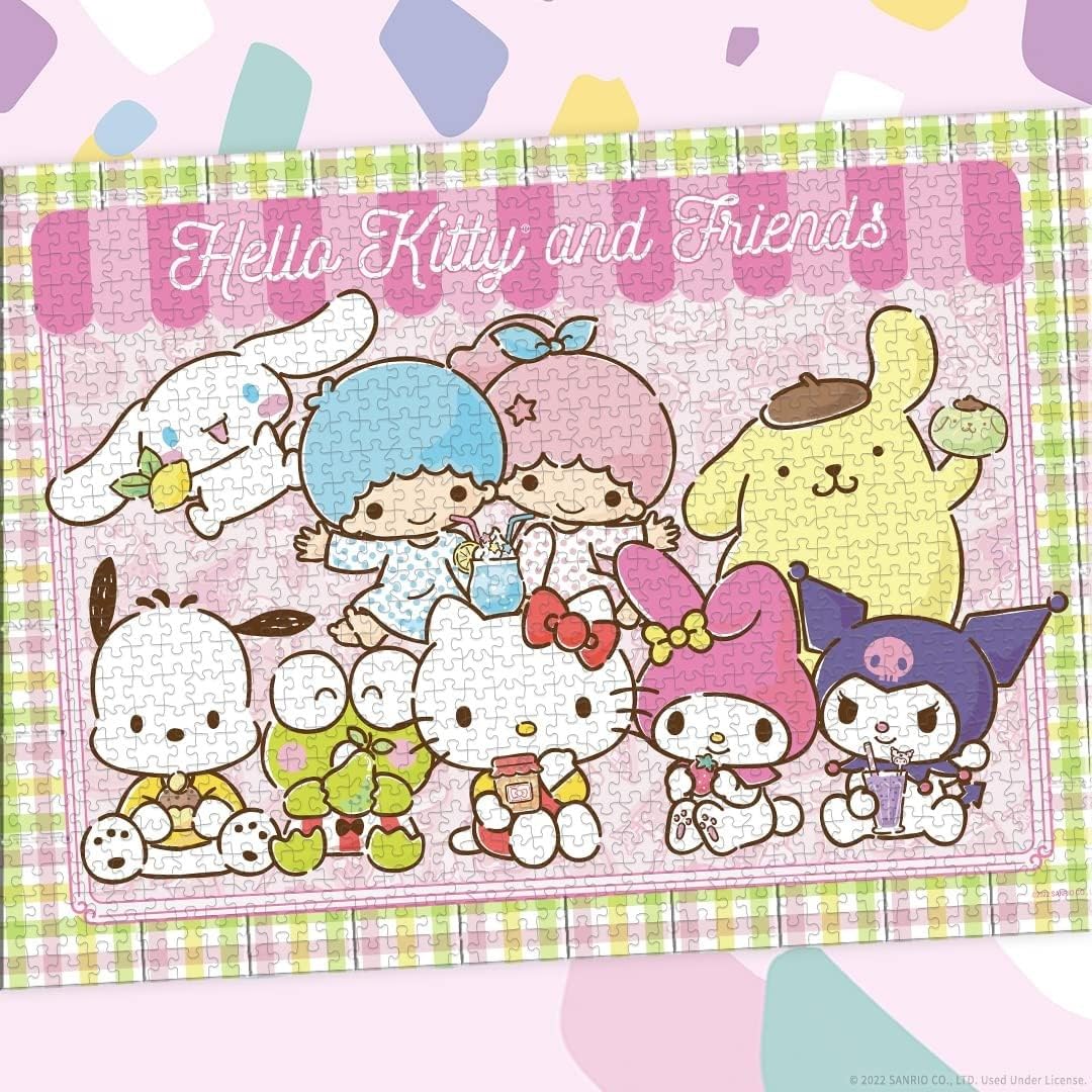 Foto 8 pulgar | Rompecabezas Hello Kitty and Friends 1000 Piezas - Venta Internacional