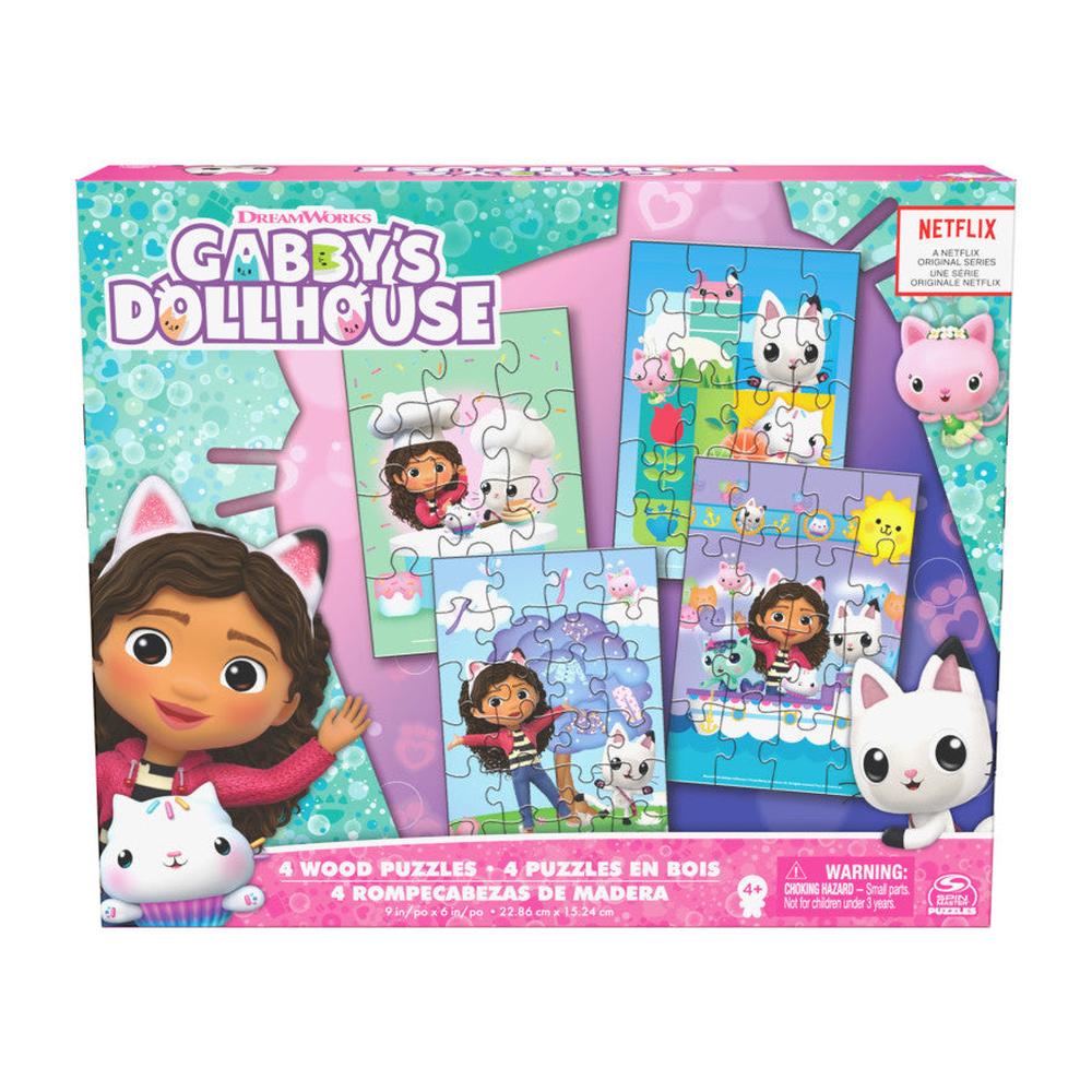 Rompecabezas 4 Pack Cardinal: Gabbys Dollhouse