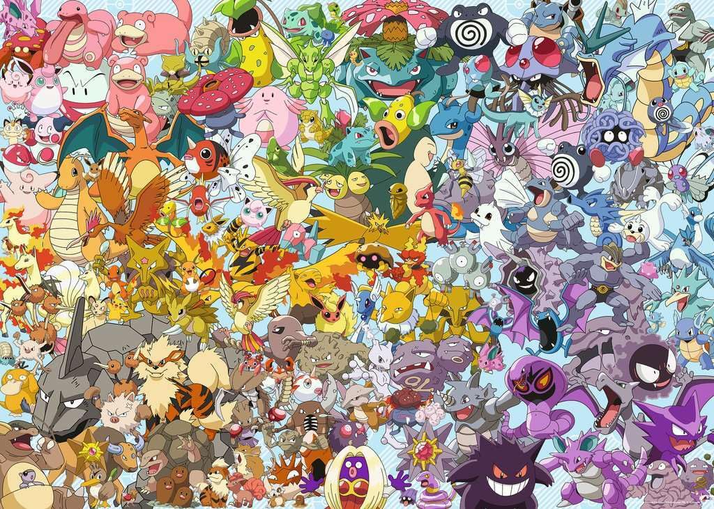 Foto 3 pulgar | Rompecabezas Ravensburger Pokémon 1000 Piezas - Venta Internacional