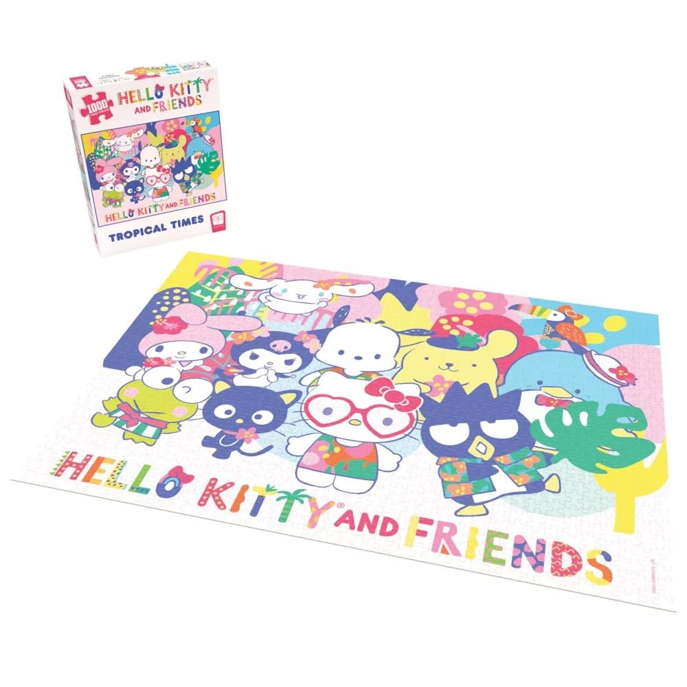 Foto 2 pulgar | Rompecabezas Hello Kitty Tropical Times 1000 Piezas - Venta Internacional