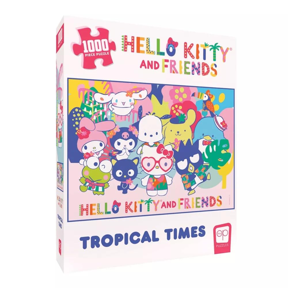 Foto 3 pulgar | Rompecabezas Hello Kitty Tropical Times 1000 Piezas - Venta Internacional