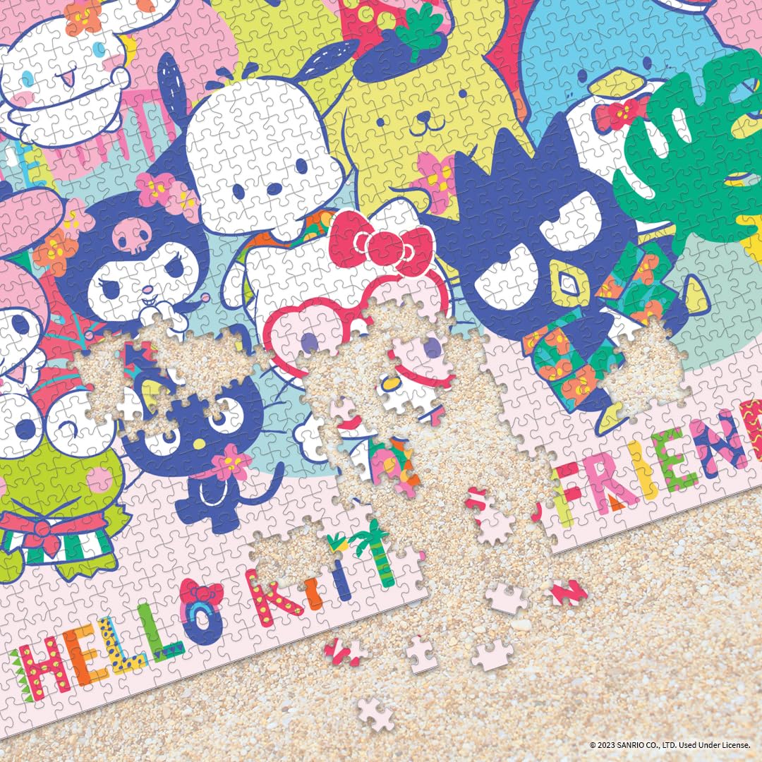 Foto 6 pulgar | Rompecabezas Hello Kitty Tropical Times 1000 Piezas - Venta Internacional