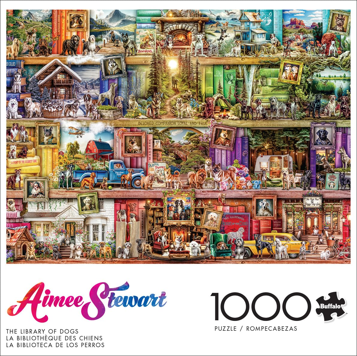 Foto 1 | Rompecabezas Buffalo Games Aimee Stewart 1000 Piezas - Venta Internacional
