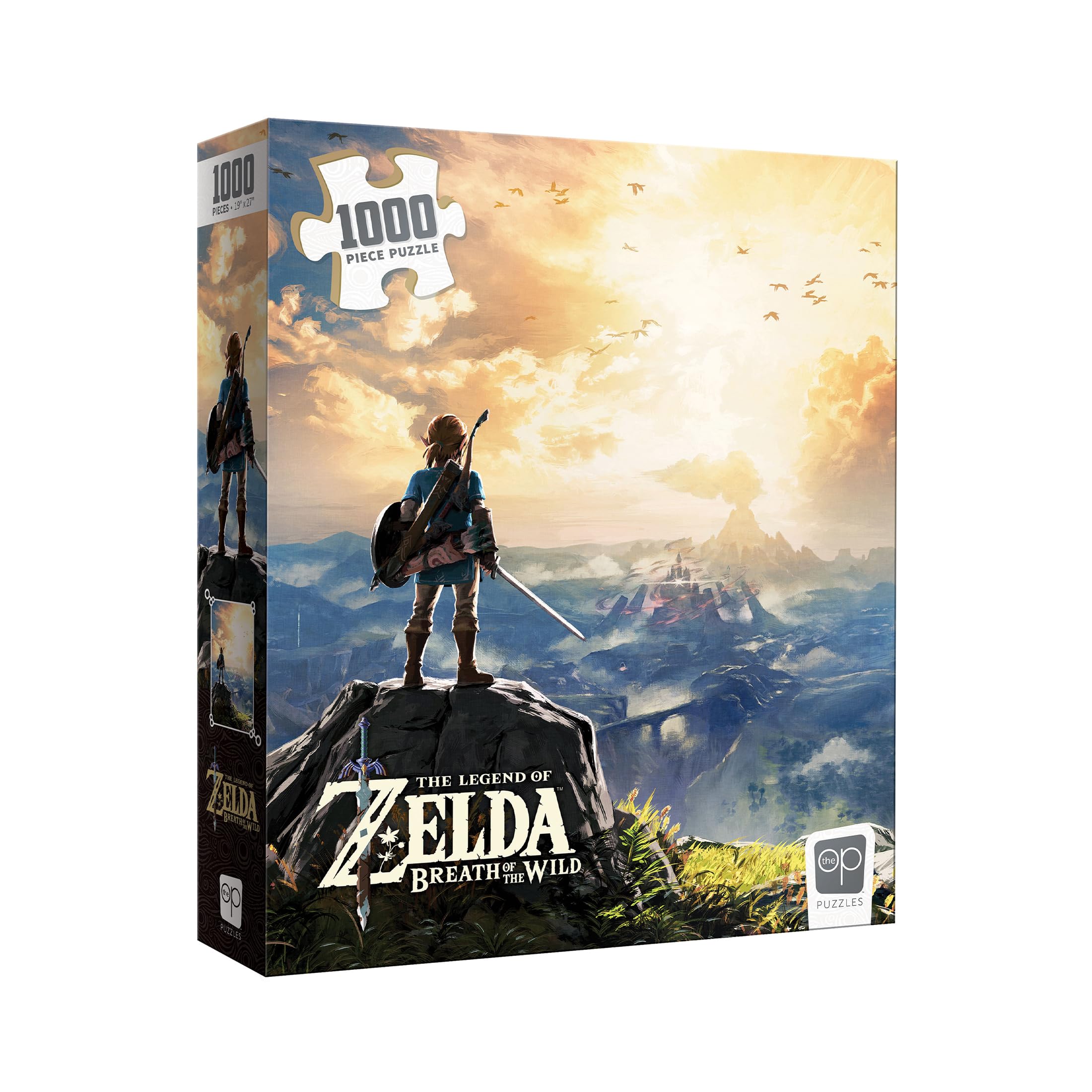 Rompecabezas The Legend Of Zelda Breath Of The Wild 1000 Piezas - Venta Internacional