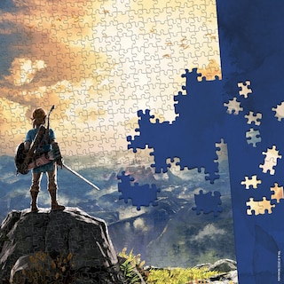Foto 2 | Rompecabezas The Legend Of Zelda Breath Of The Wild 1000 Piezas - Venta Internacional