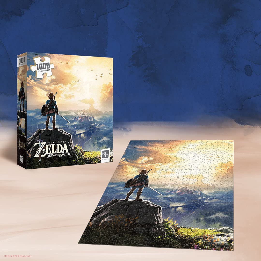 Foto 3 | Rompecabezas The Legend Of Zelda Breath Of The Wild 1000 Piezas - Venta Internacional