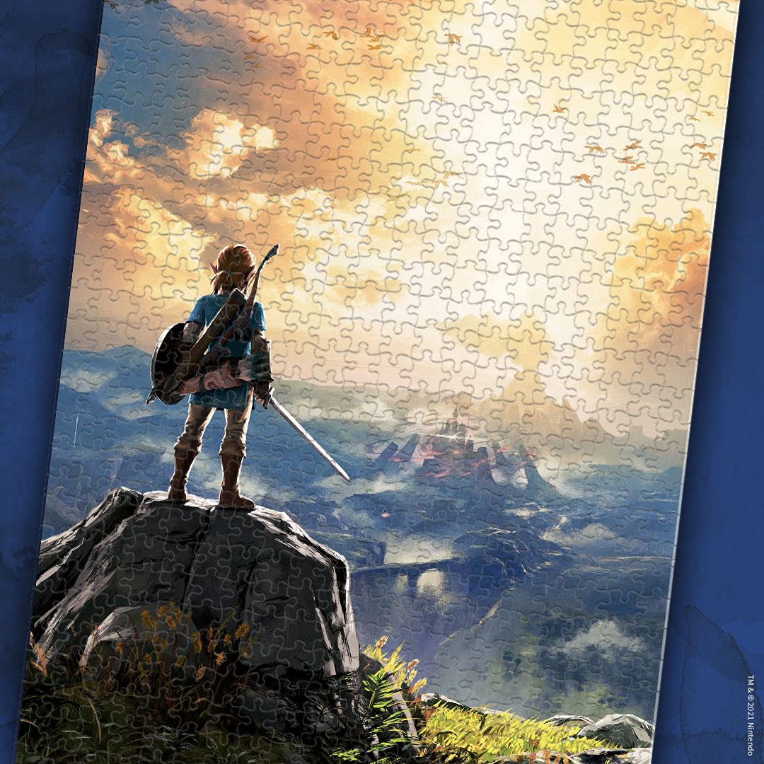 Foto 5 | Rompecabezas The Legend Of Zelda Breath Of The Wild 1000 Piezas - Venta Internacional