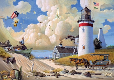 Foto 1 | Rompecabezas Buffalo Games Charles Wysocki Dreamers 300 Piezas - Venta Internacional