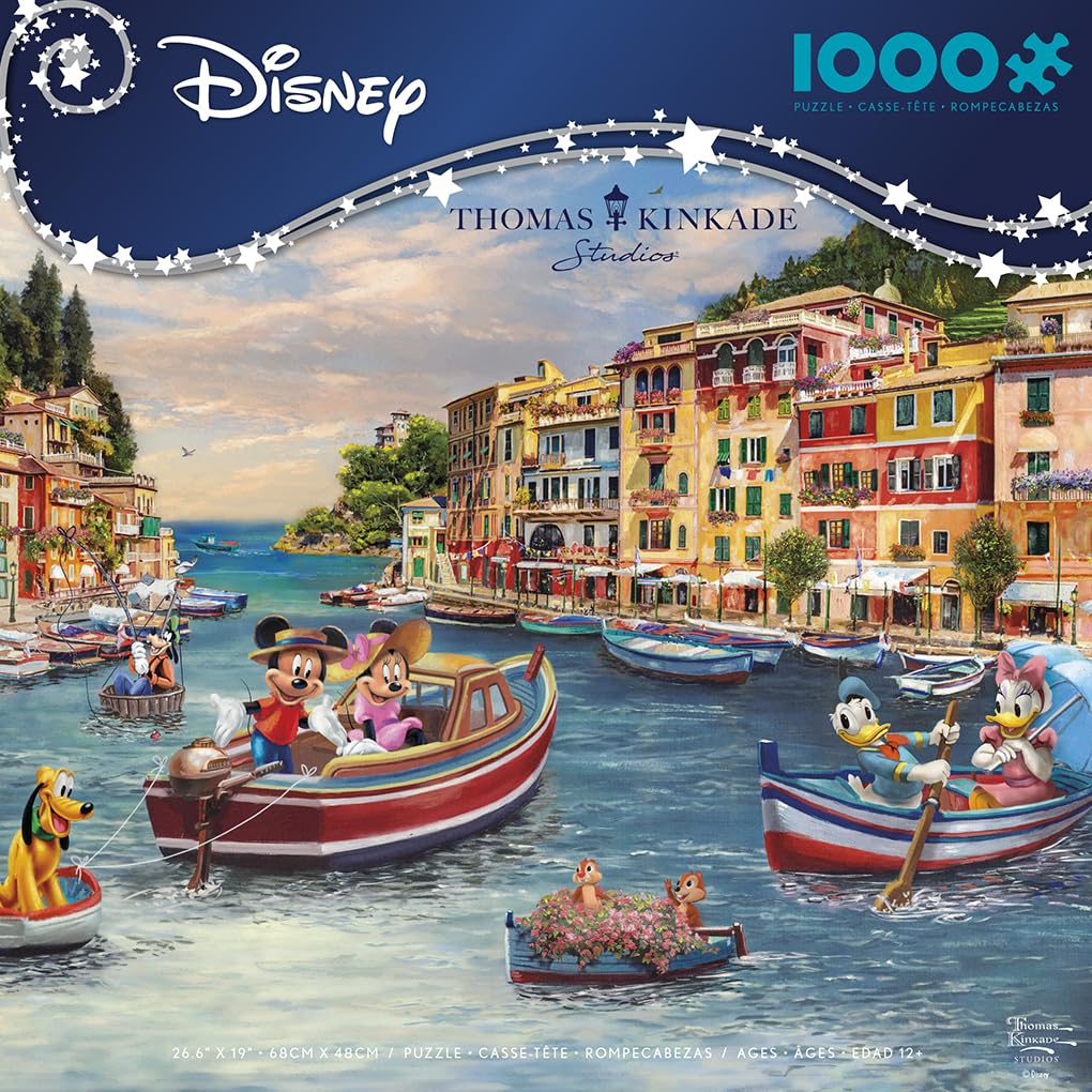 Foto 3 pulgar | Rompecabezas Ceaco Thomas Kinkade Disney Mickey & Minnie 1000 Piezas - Venta Internacional