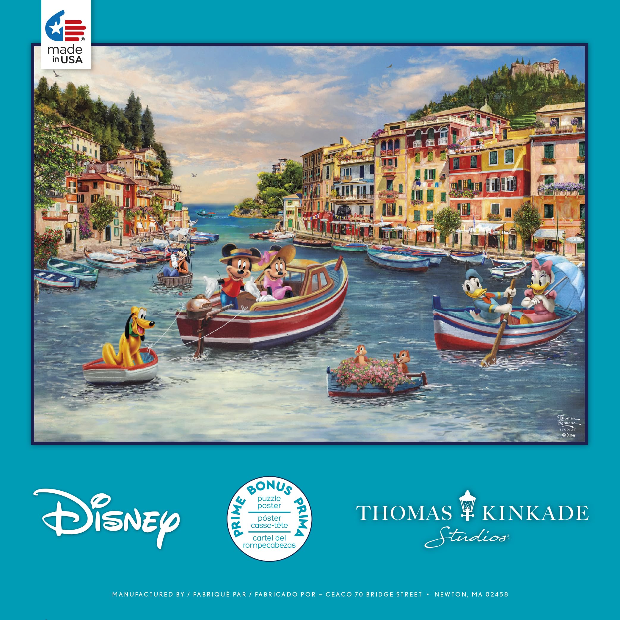 Foto 7 pulgar | Rompecabezas Ceaco Thomas Kinkade Disney Mickey & Minnie 1000 Piezas - Venta Internacional