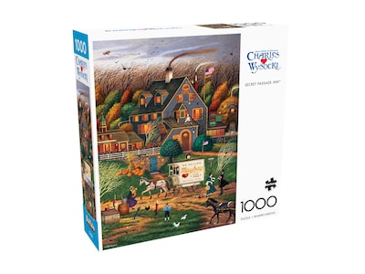 Foto 3 | Rompecabezas Buffalo Games Charles Wysocki Secret Passage 1000 Piezas - Venta Internacional