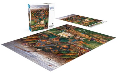 Foto 4 | Rompecabezas Buffalo Games Charles Wysocki Secret Passage 1000 Piezas - Venta Internacional