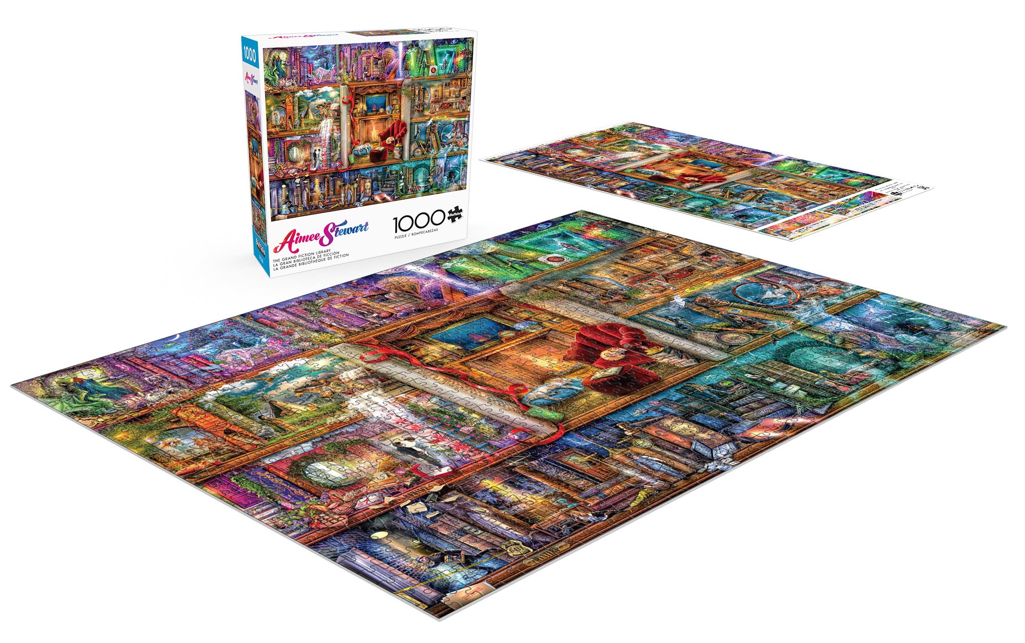 Foto 5 pulgar | Rompecabezas Buffalo Games Aimee Stewart 1000 Piezas - Venta Internacional