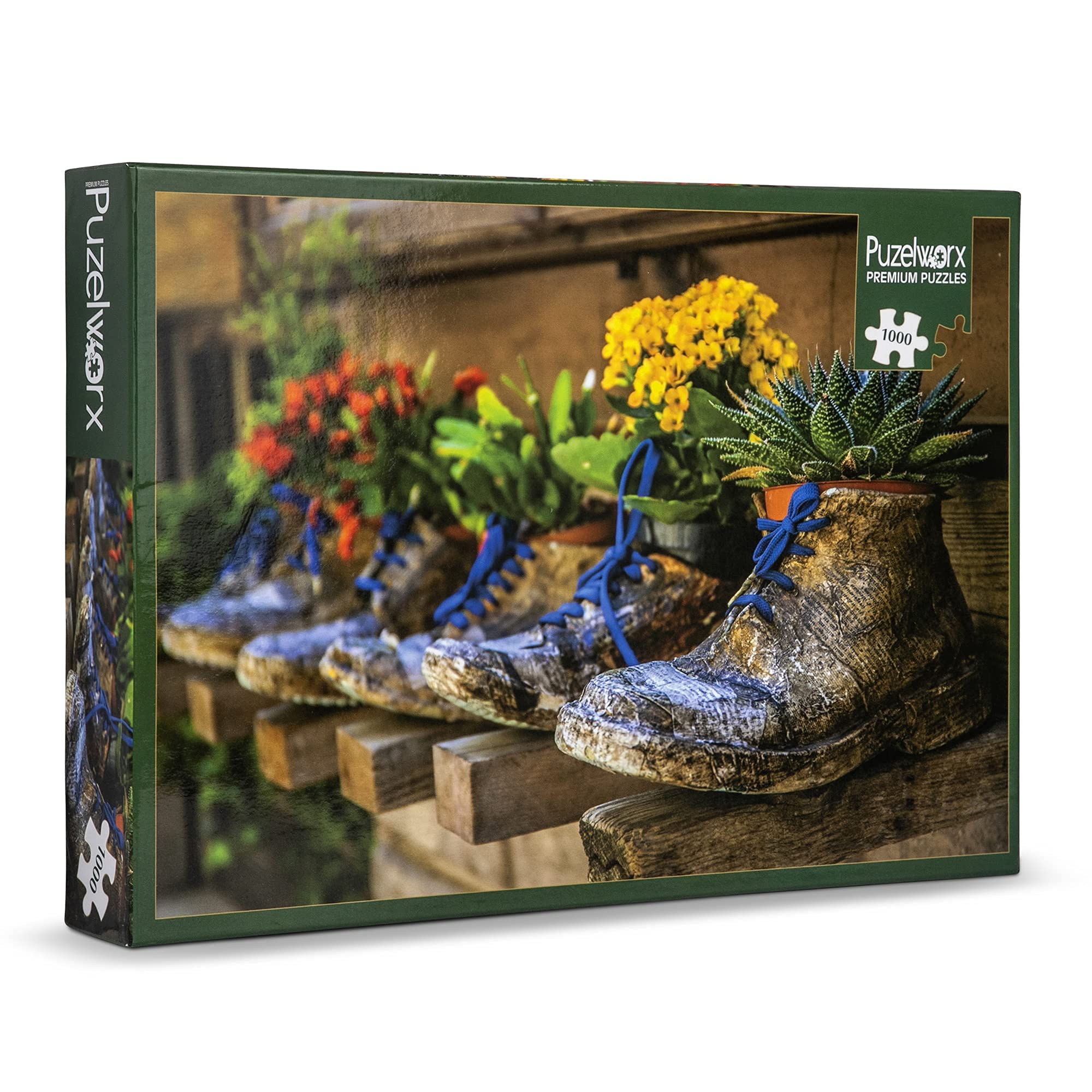 Puzle Puzelworx Macetas de Zapatos 1000 Piezas - Venta Internacional