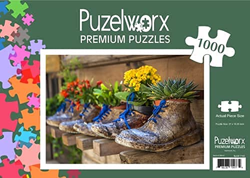 Foto 4 pulgar | Puzle Puzelworx Macetas de Zapatos 1000 Piezas - Venta Internacional