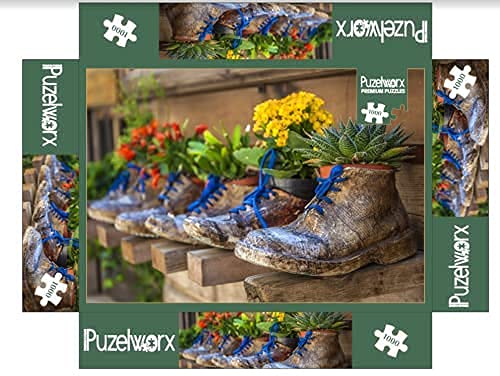 Foto 5 pulgar | Puzle Puzelworx Macetas de Zapatos 1000 Piezas - Venta Internacional
