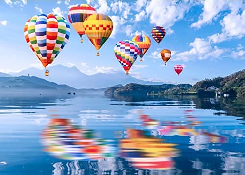 Foto 3 pulgar | Rompecabezas Puzelworx con Diseño de Globo Aerostático de 1000 Piezas - Venta Internacional