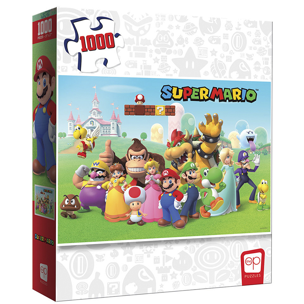 Foto 2 pulgar | Rompecabezas 1000pzas Super Mario Familia