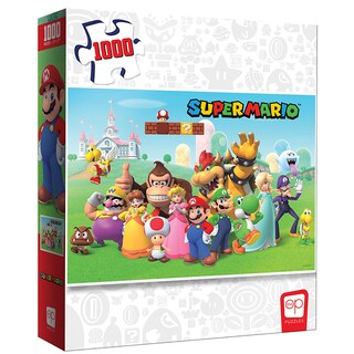 Foto 1 | Rompecabezas 1000pzas Super Mario Familia