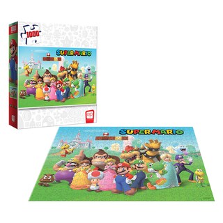 Foto 2 | Rompecabezas 1000pzas Super Mario Familia