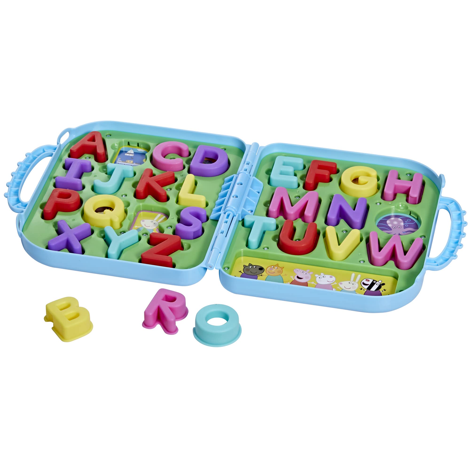 Foto 2 pulgar | Alphabet Case Peppa Pig El Rompecabezas Abc De Peppa, Más De 3 Años - Venta Internacional.