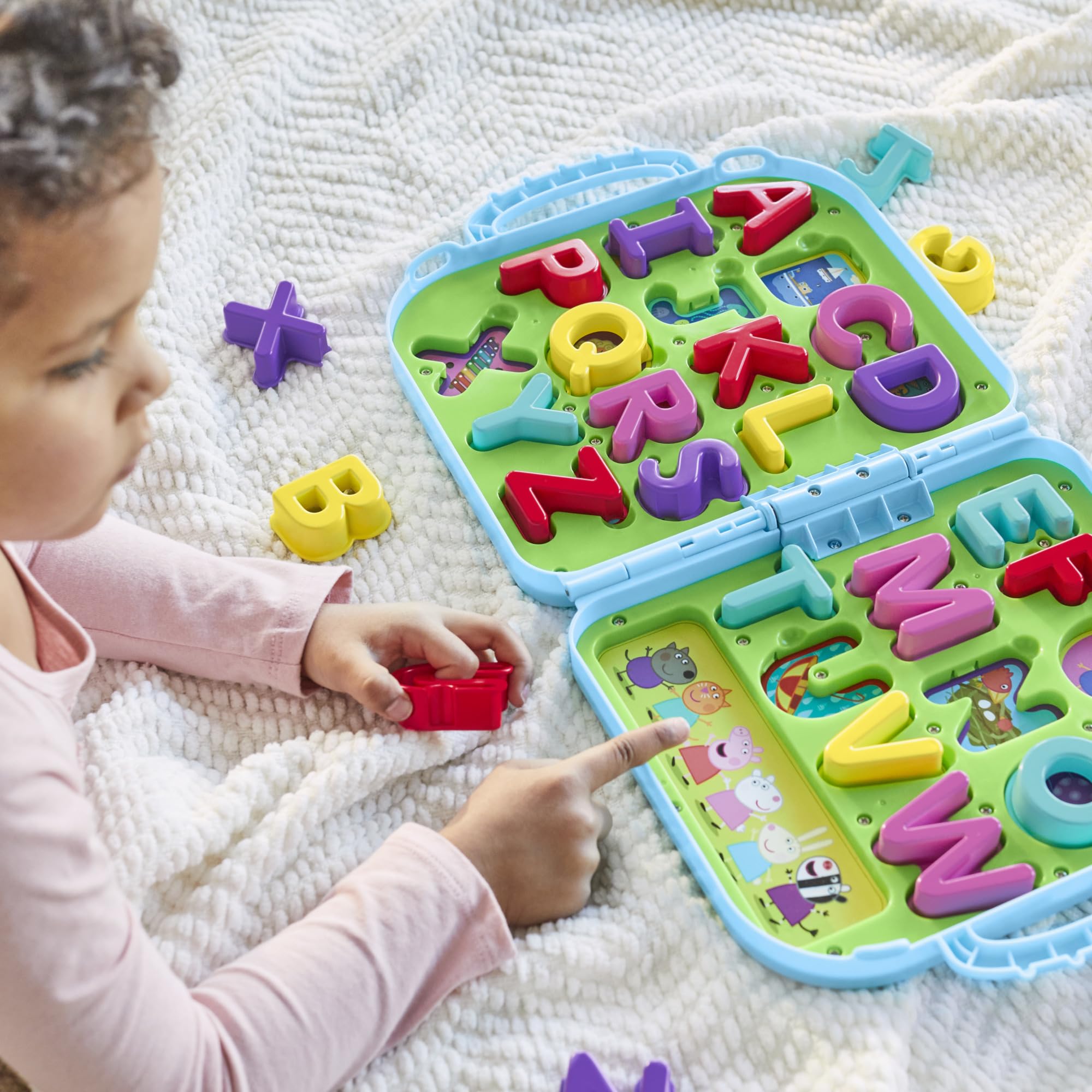 Foto 4 pulgar | Alphabet Case Peppa Pig El Rompecabezas Abc De Peppa, Más De 3 Años - Venta Internacional.