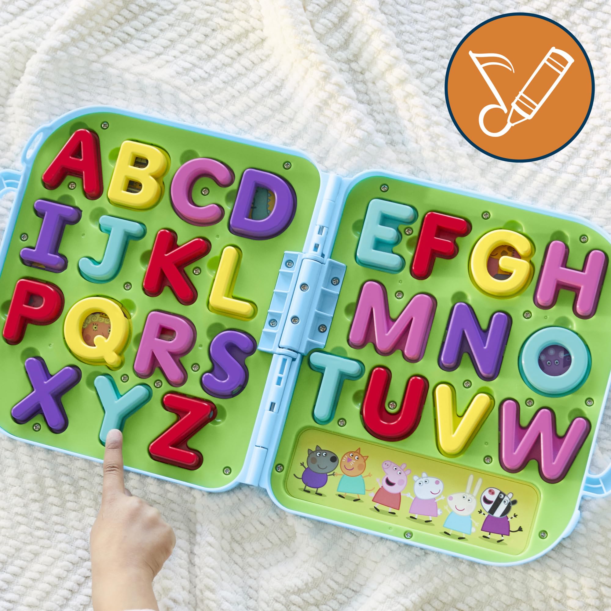 Foto 6 pulgar | Alphabet Case Peppa Pig El Rompecabezas Abc De Peppa, Más De 3 Años - Venta Internacional.