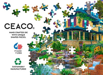Foto 5 | Rompecabezas Ceaco David Maclean Grandma's Country House 1000 Piezas - Venta Internacional