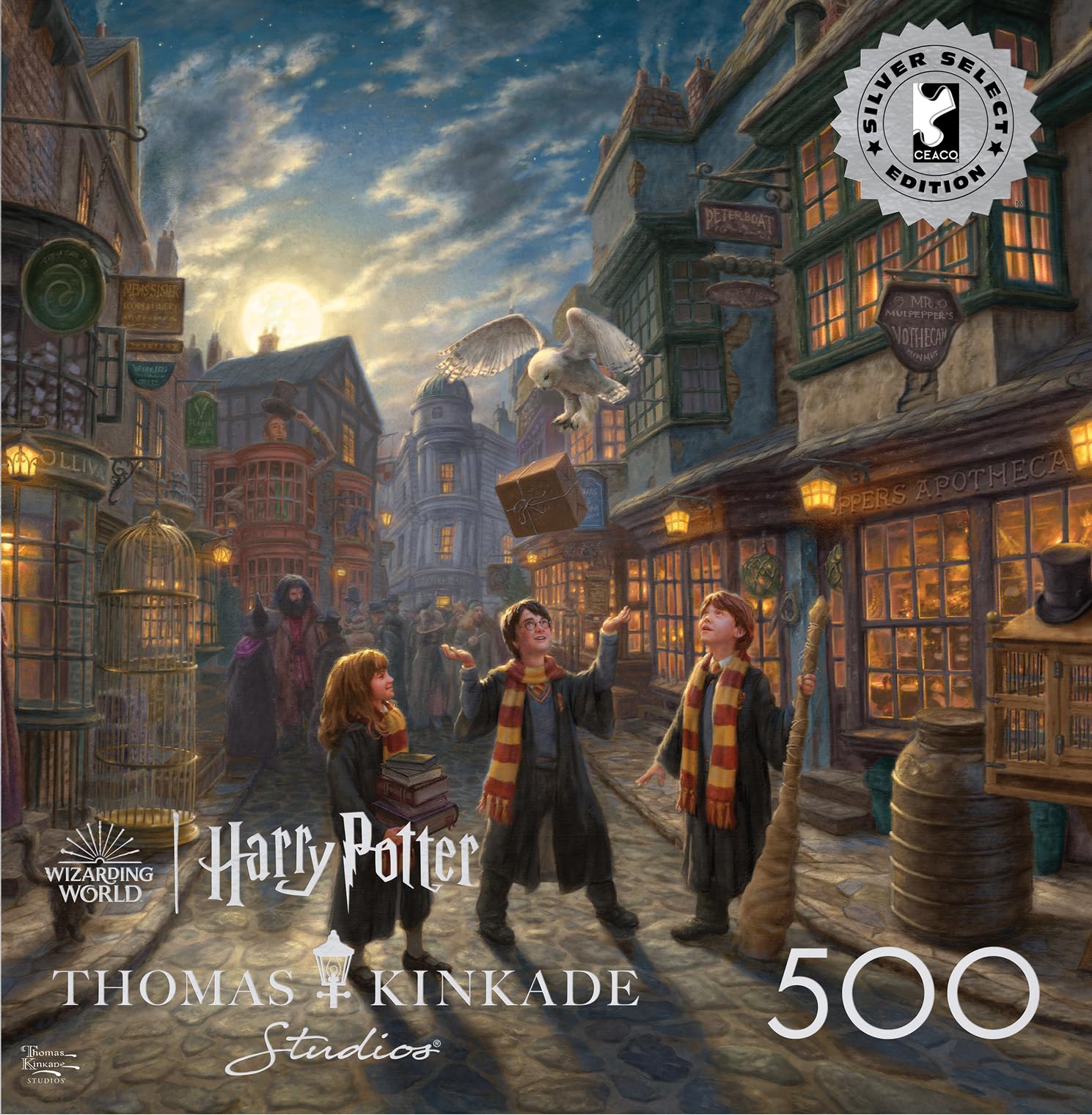 Foto 2 | Rompecabezas Buffalo Games Harry Potter Diagon Alley 500 Piezas - Venta Internacional