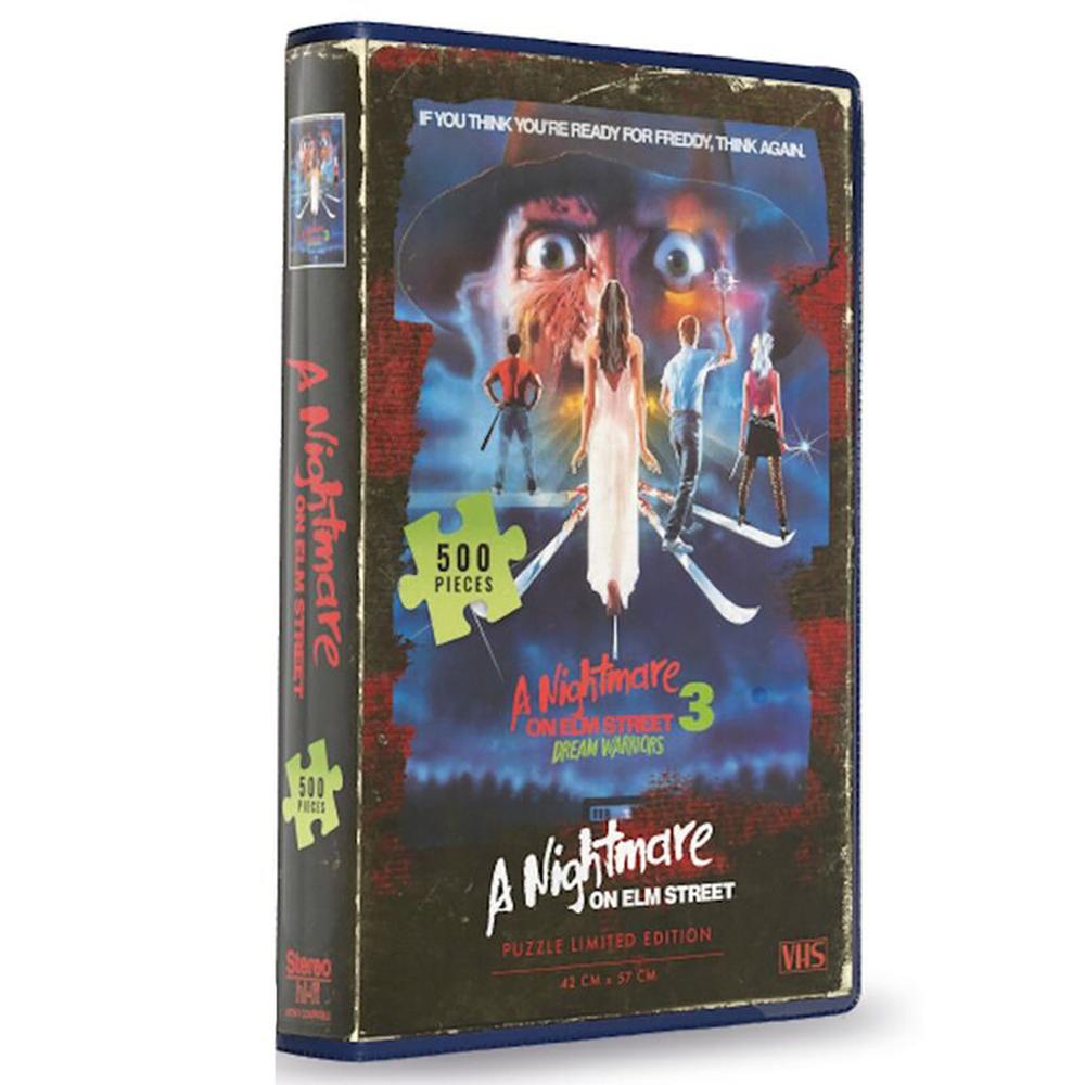 Sd Toys Rompecabezas Vhs Edición Limitada 500pz A Nightmare On Elm Street