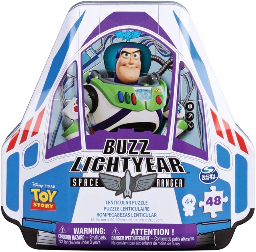 Rompecabezas Buz Lightyear Caja Metálica Spin Master