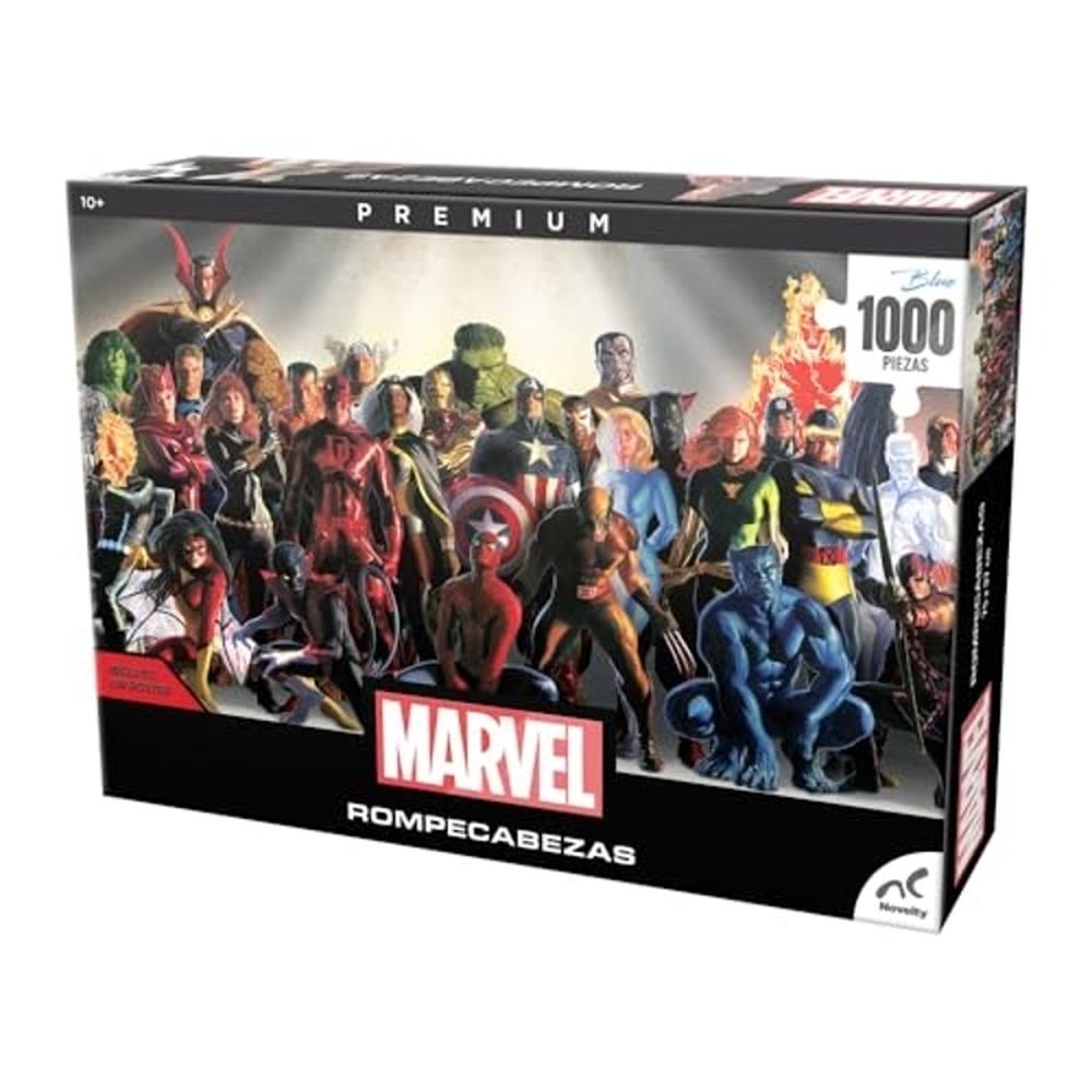 Foto 4 pulgar | Rompecabezas Lion Novelty Marvel 1000 Piezas Coleccionable Premium