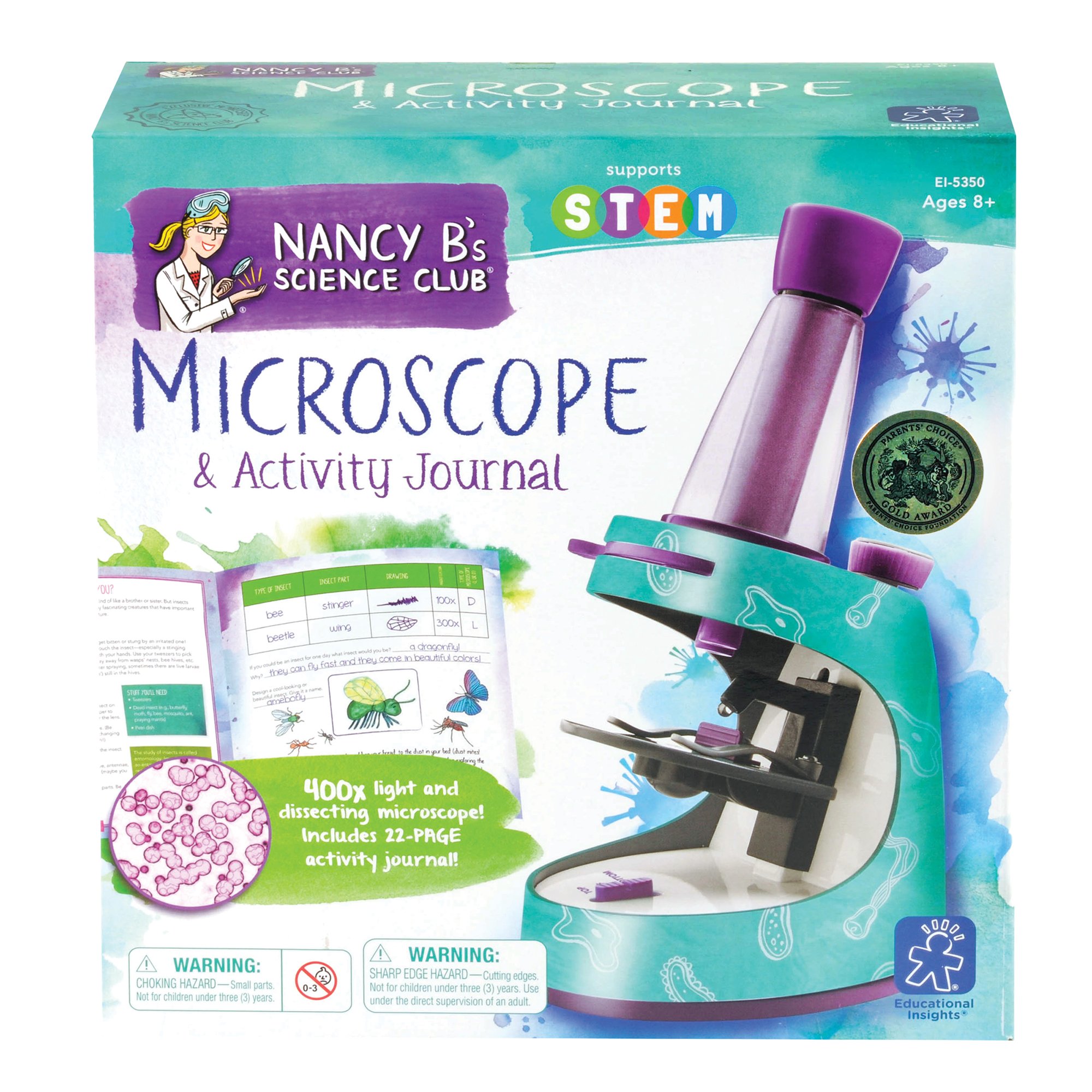 Foto 8 pulgar | Microscope Educational Insights Nancy B's Science Club Kids - Venta Internacional.