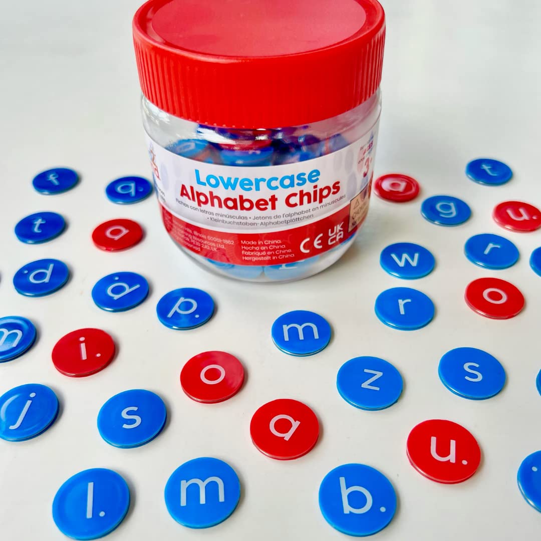 Foto 6 | Alphabet Chips Hand2mind En Minúscula Para El Aprendizaje De Niños Pequeños - Venta Internacional.