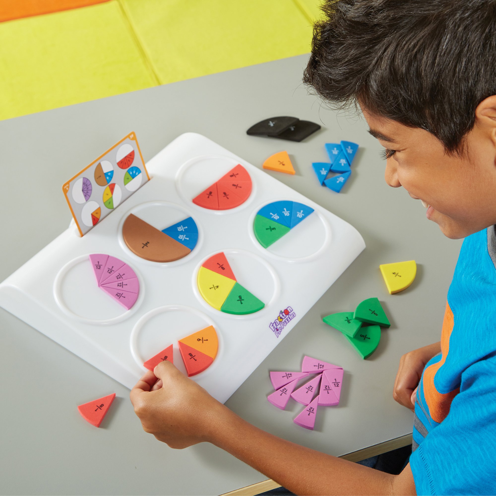 Foto 3 pulgar | Fraction Pie Puzzles Perspectivas Educativas - Venta Internacional.